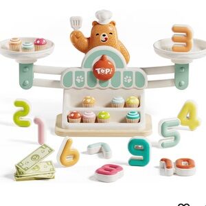 NIB Yummy Bear 123 Scale - Math & Logic Toy